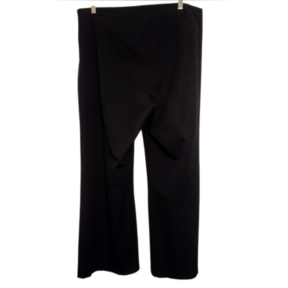 Old Navy | Women's Classic Black Pixie High Waist Wide Leg Pants (Size XL Tall) - Picture 13 of 13